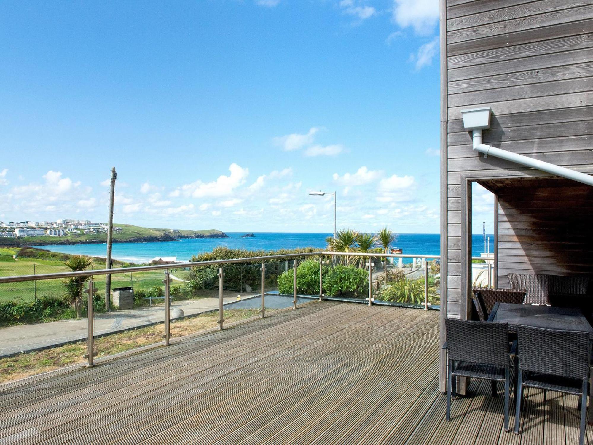 Fistral View - 3 Cribbar Apartman New Quay Kültér fotó