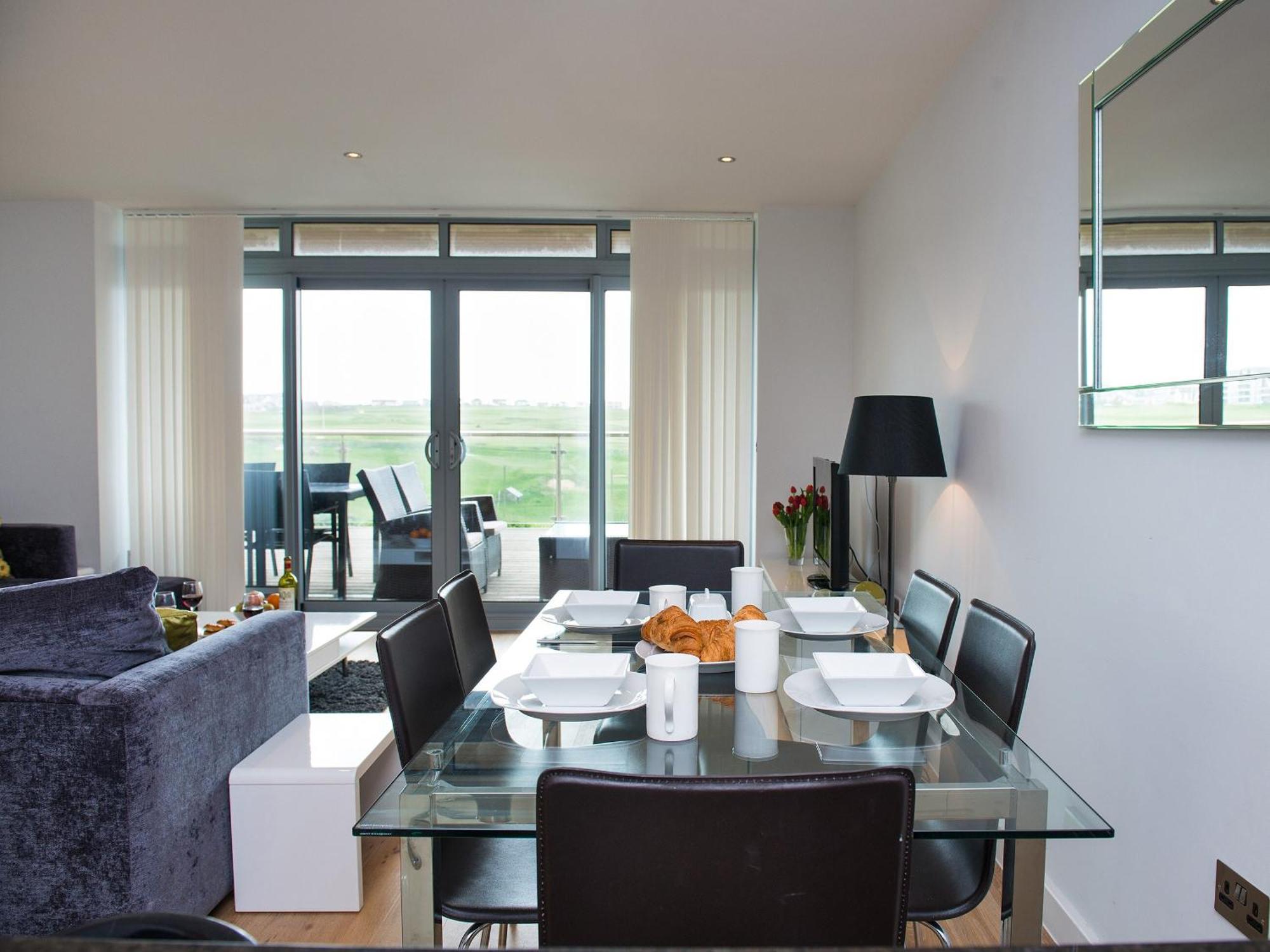 Fistral View - 3 Cribbar Apartman New Quay Kültér fotó