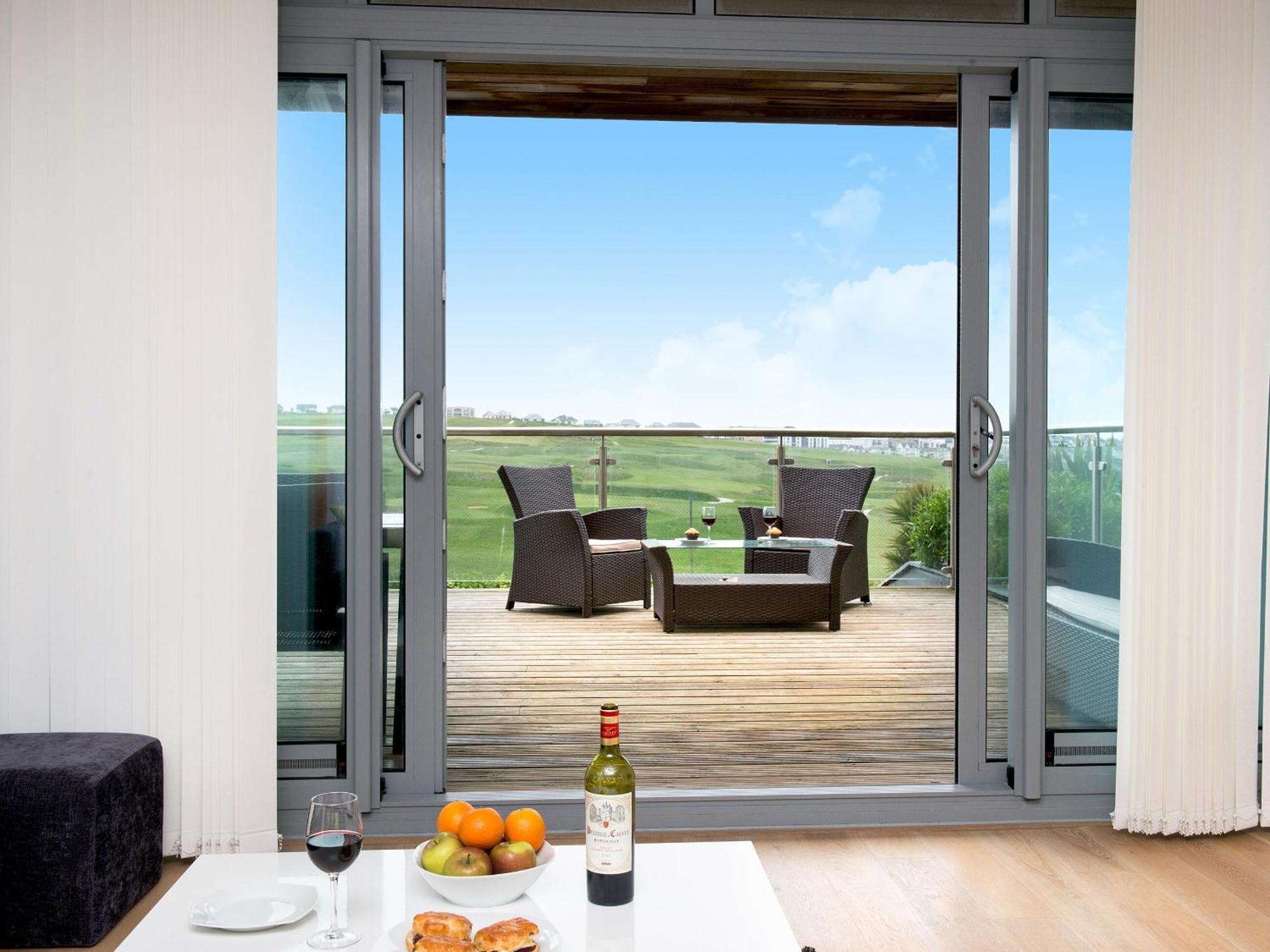 Fistral View - 3 Cribbar Apartman New Quay Kültér fotó
